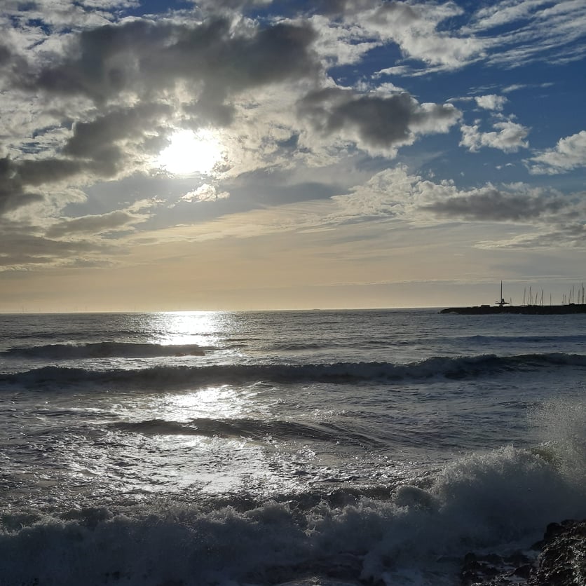 Ma contribution à l'effet Waouh : Soir d'automne à Pornichet - 28 octobre 2022