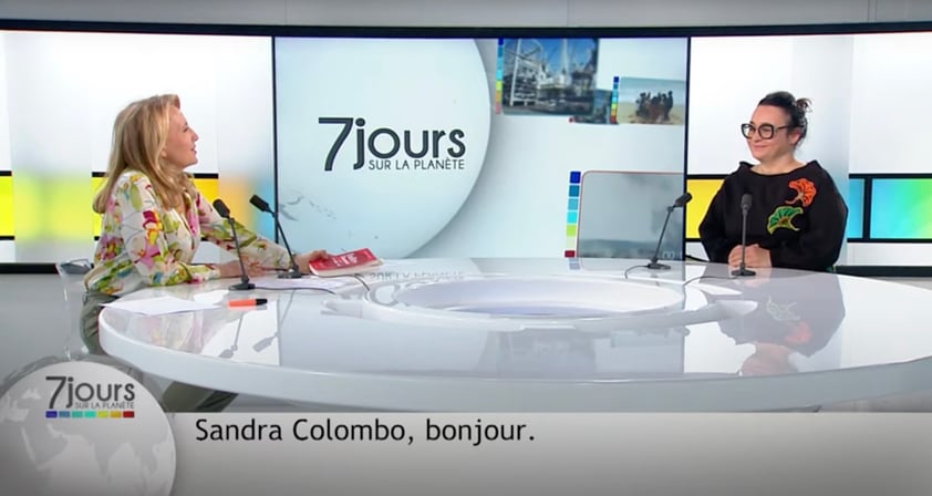 Saurez-vous reconnaître Sandra Colombo sur cette image ?