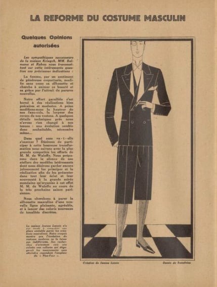 Adam : revue des modes masculines en France et à l'étranger, 1er avril 1927.