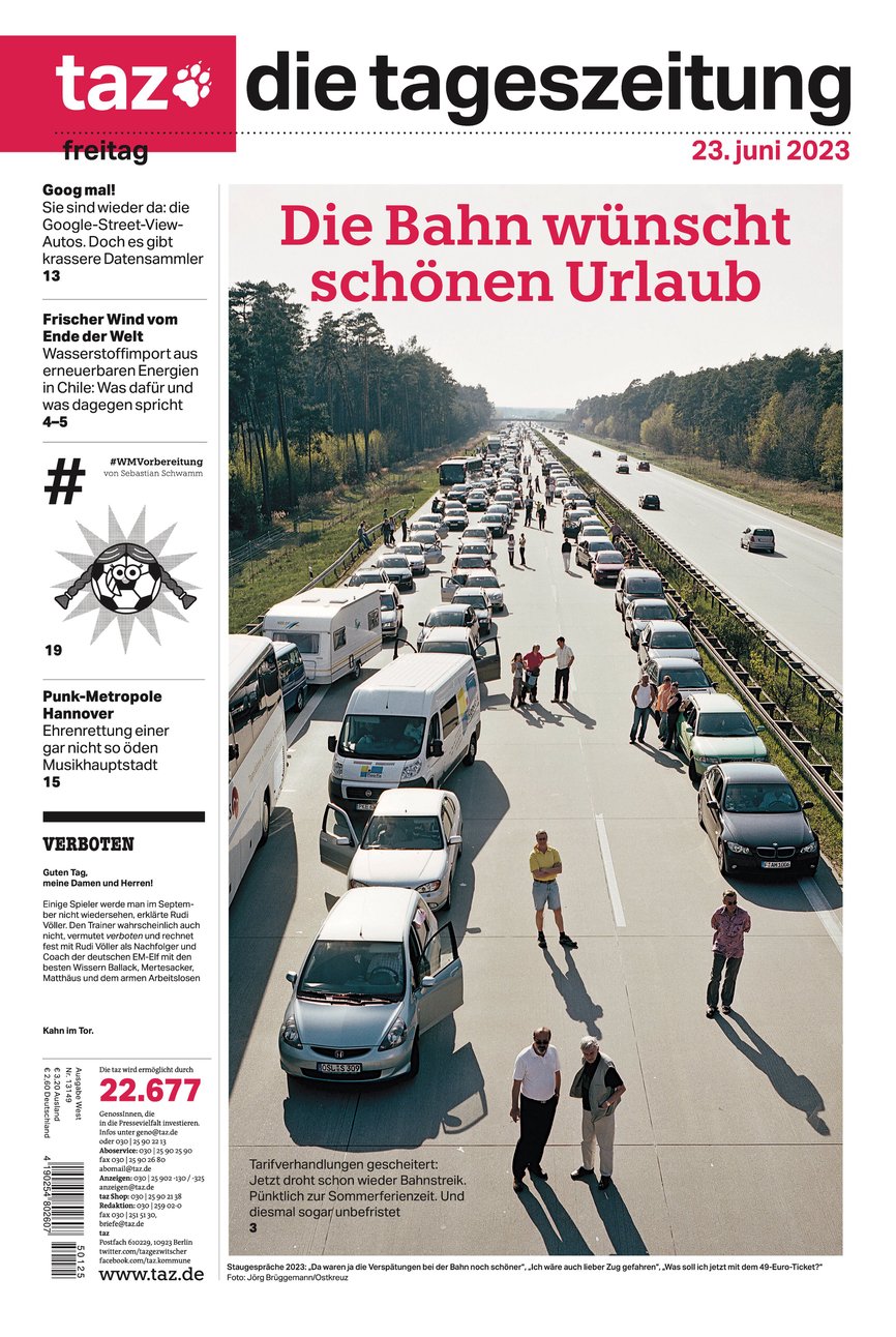 "La Deutsche Bahn vous souhaite de bonnes vacances"