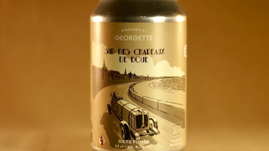 Sur des chapeaux de roue, la bière fumée de la brasserie Georgette