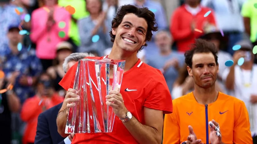 On espère pour Taylor Fritz qu'il a bien profité l'année dernière © Clive Brunskill/Getty Images North America
