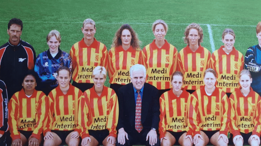 Wiegman, 3ème en assise en partant de la gauche - Site internet  club Ter Leede