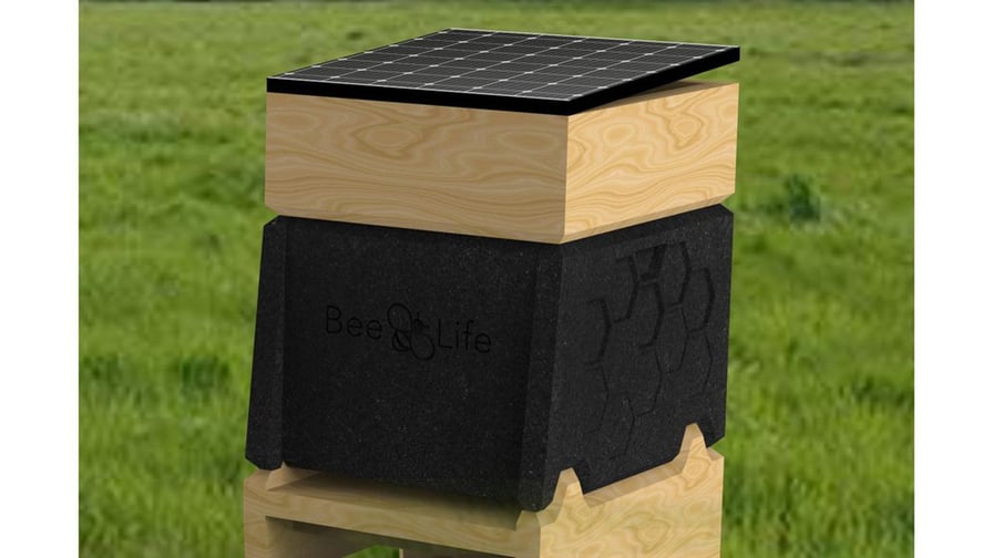 CoCoon, la rûche bioinspirée de la startup Beelife