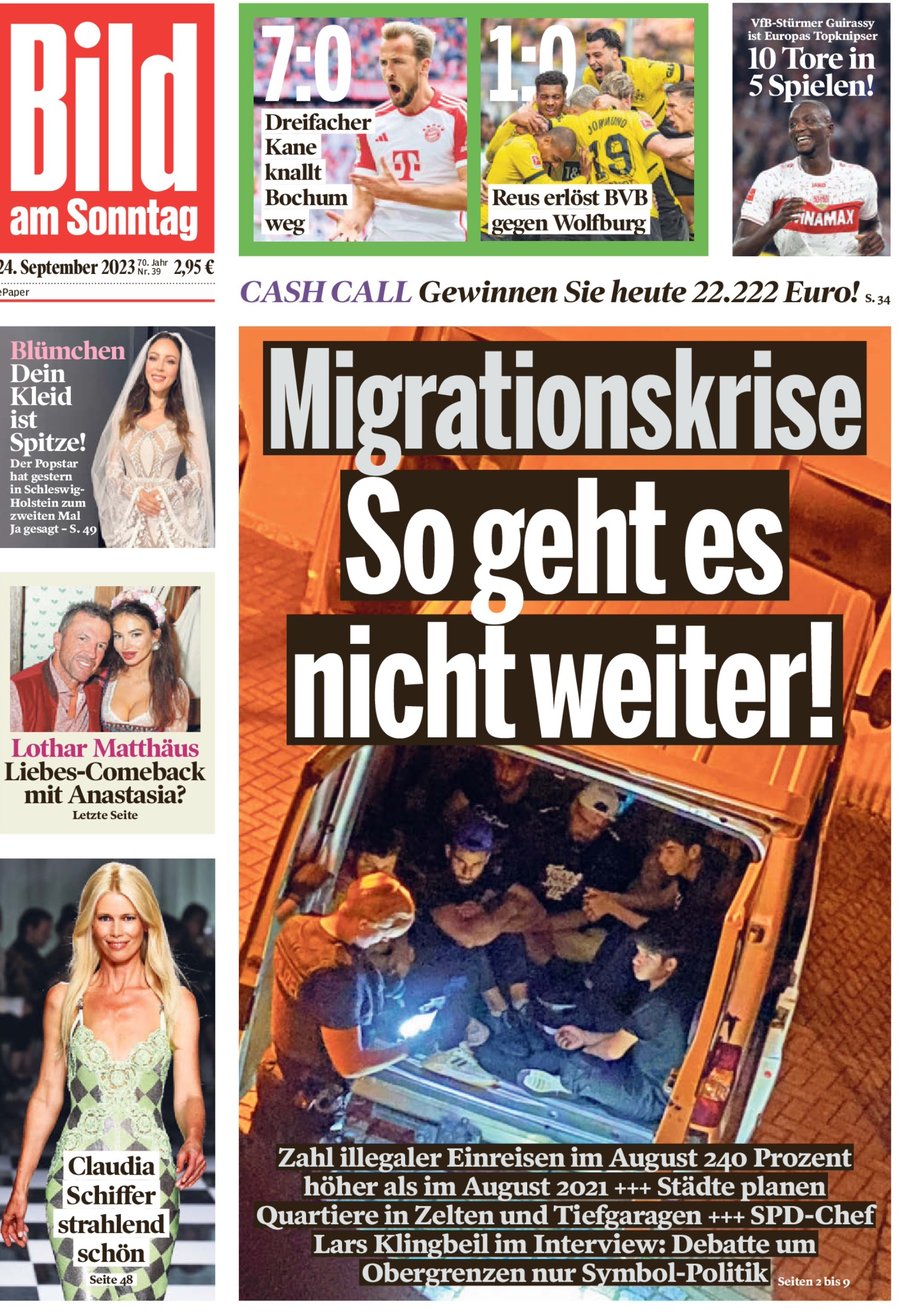 "Crise migratoire : ça ne peut pas durer comme ça" 
