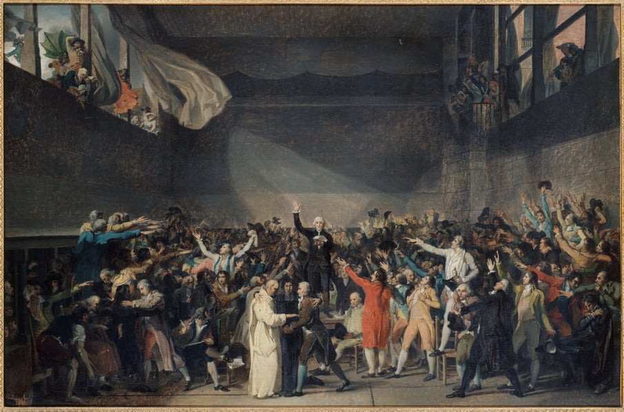 Le Serment du Jeu de paume - Jacques-Louis David