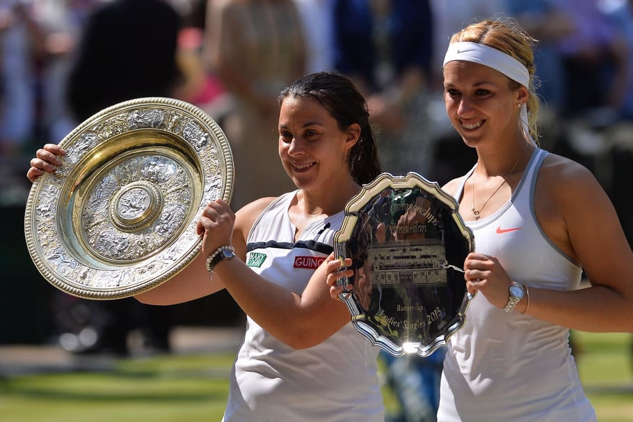 Non vous ne rêvez pas, ce sont bien Bartoli et Lisicki en 2013 - Carl Court/AFP/Getty Images