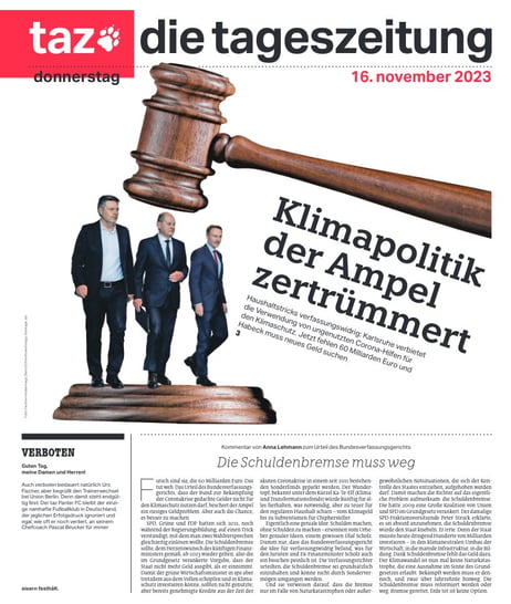 "La politique climatique du gouvernement détruite"