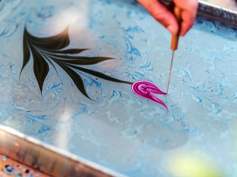 Ebru Sanatının Tarihçesi ©verasanat.com