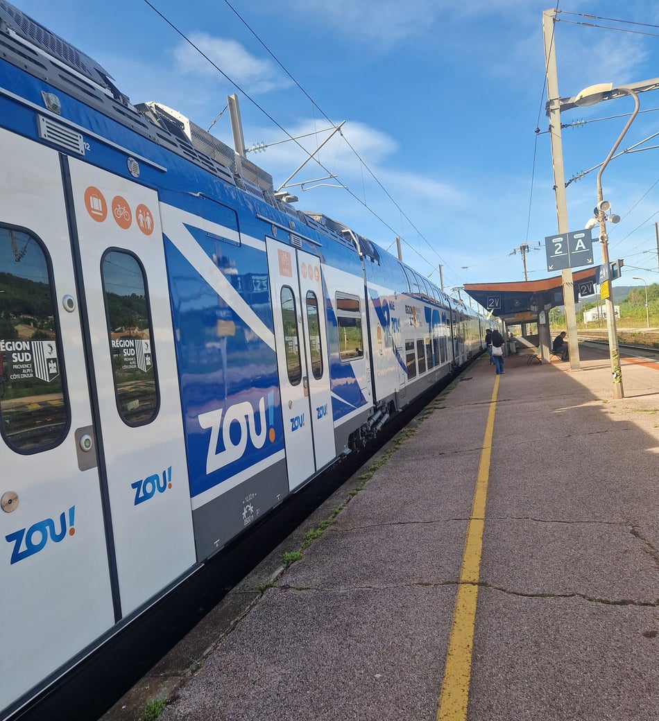 Gare de Carnoules, 17 août 2025
