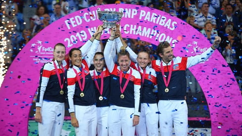 Des Bleues victorieuses