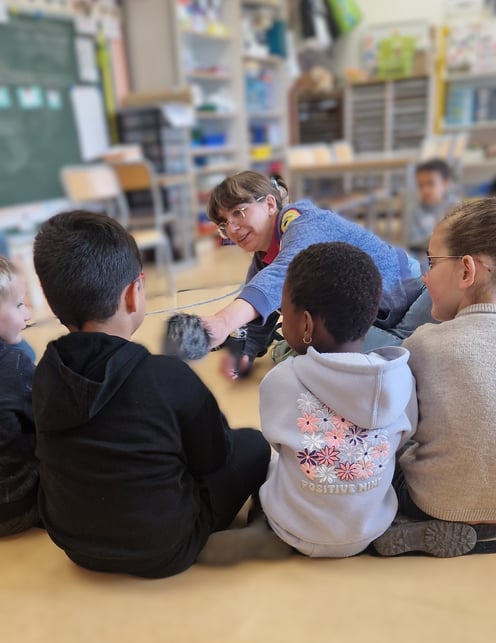 Atelier d'éducation aux média en maternelle