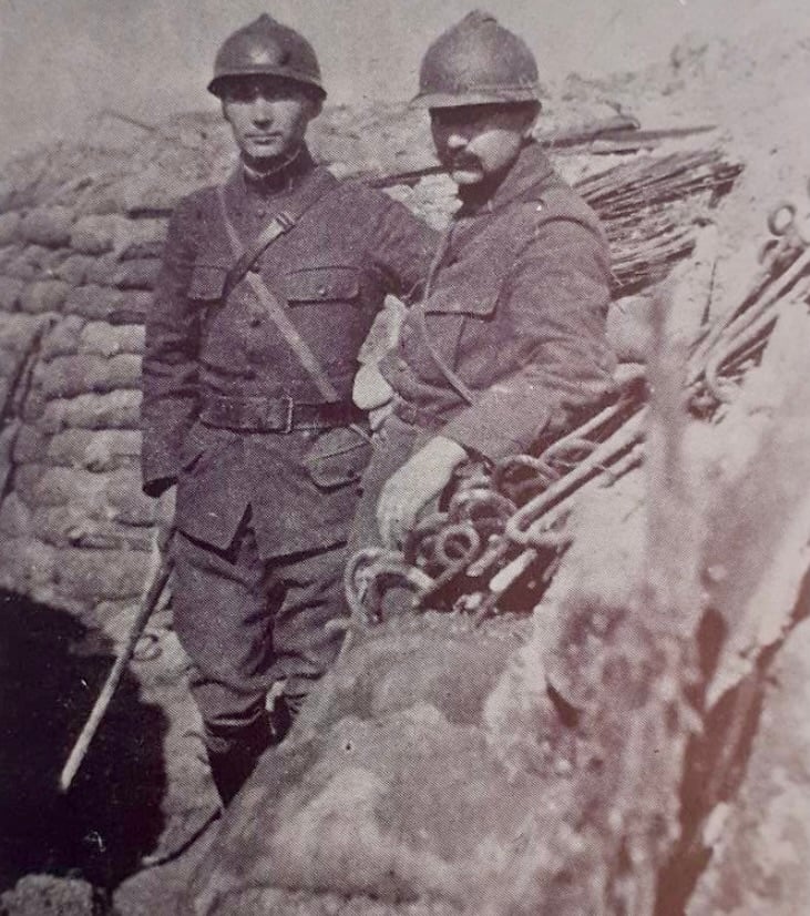 Mon grand-père et un de ses amis