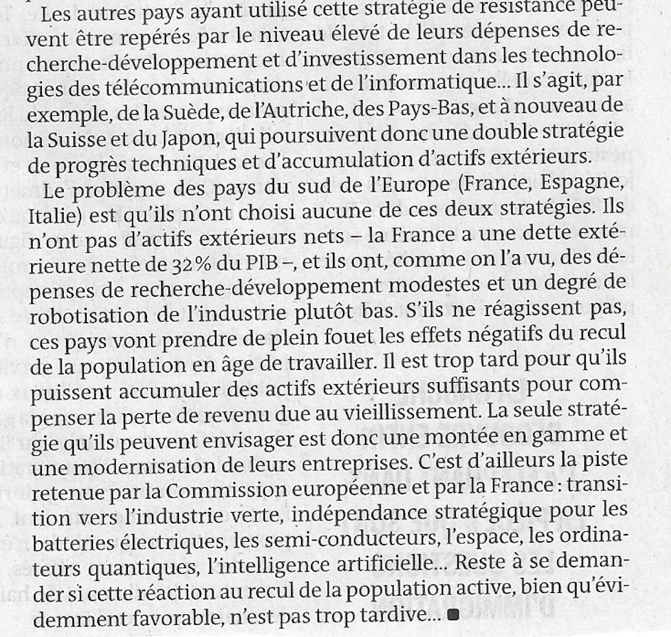 Le Monde des dimanche 16 et lundi 17 juin 2024 : extrait de chronique