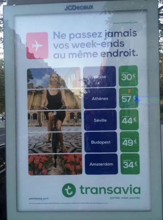 En mai 2022, Transavia a été condamné pour cette publicité suite à une plainte de l'ADEME.