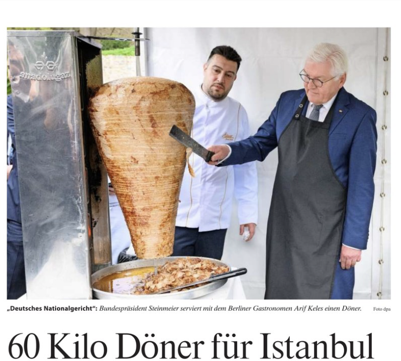 "Un Döner de 60 kg pour Istanbul"