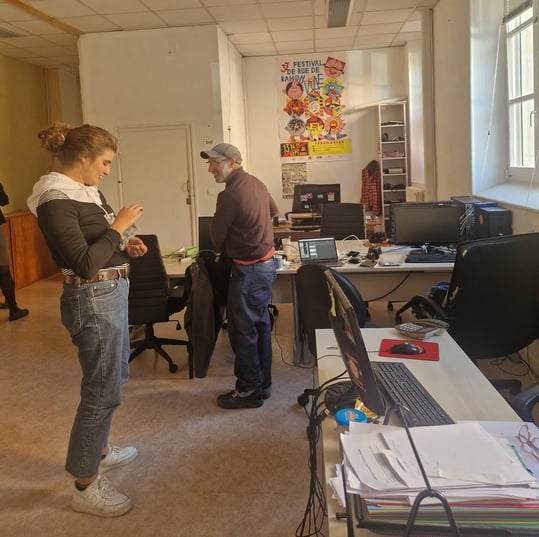 Laurent et Tifaine, bureau RDWA