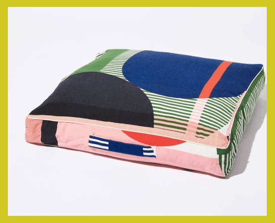Housse de coussin MaPoésie, 80 x 80 x 12 cm, 110€ (attention, vendue sans le coussin !)