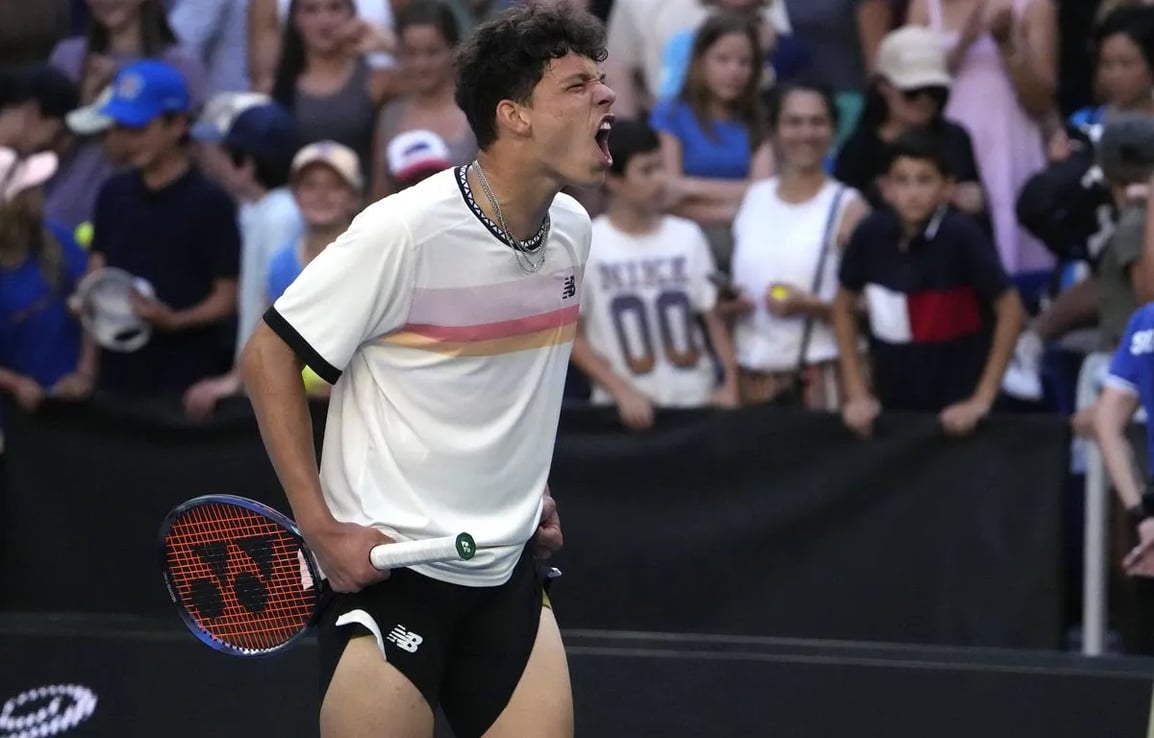 Ben Shelton arrive pour tailler des shorts à tout le monde - Ng Han Guan/AP/Sipa