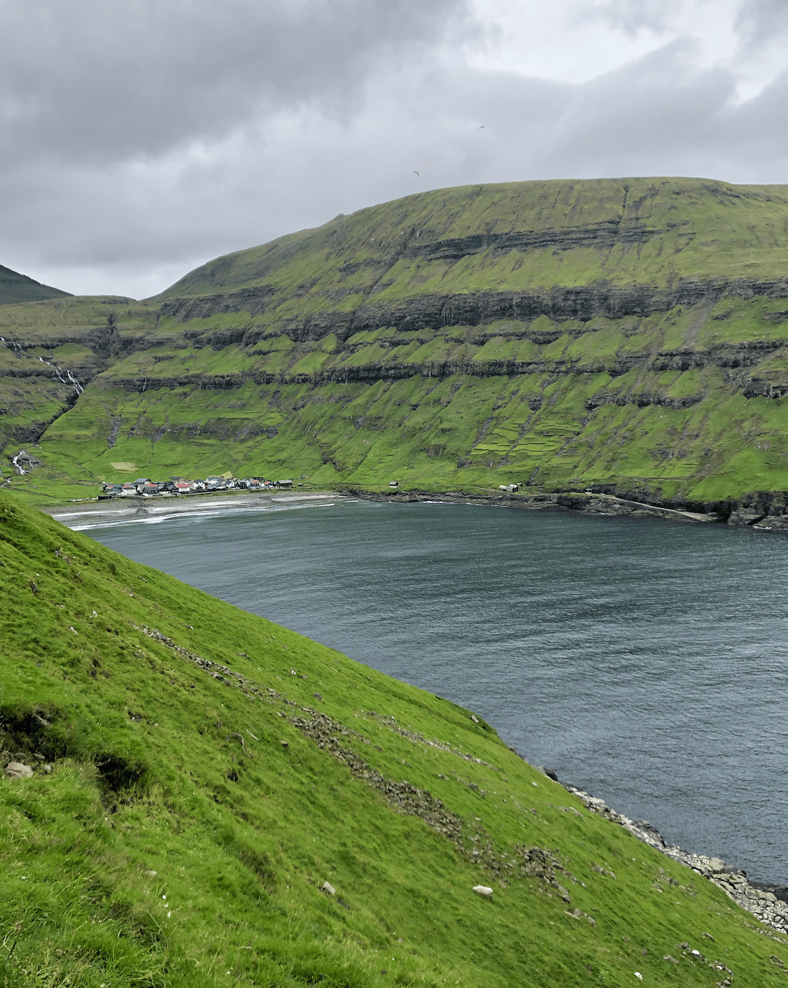 Paysage des Îles Féroé (photo Hugo Clément)