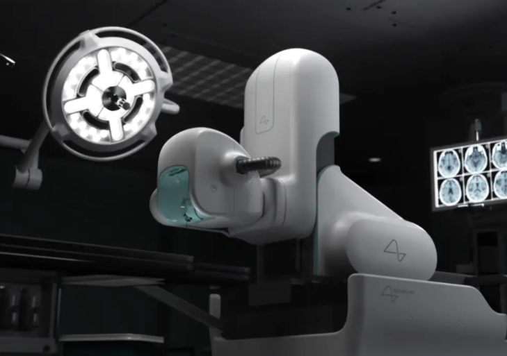 Le robot chirurgical de Neuralink qui implante la puce dans le cerveau