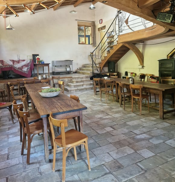 Espace commun, communauté Longo Maï, Limans