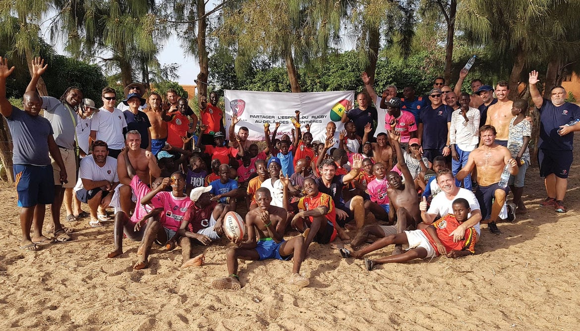 Photo prise lors de la tournée au Sénégal en 2018