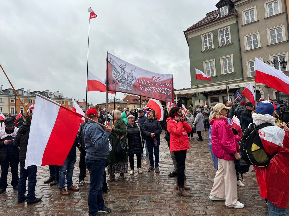Rassemblement anti-immigration des partisans du PiS ©Kilian Bigogne