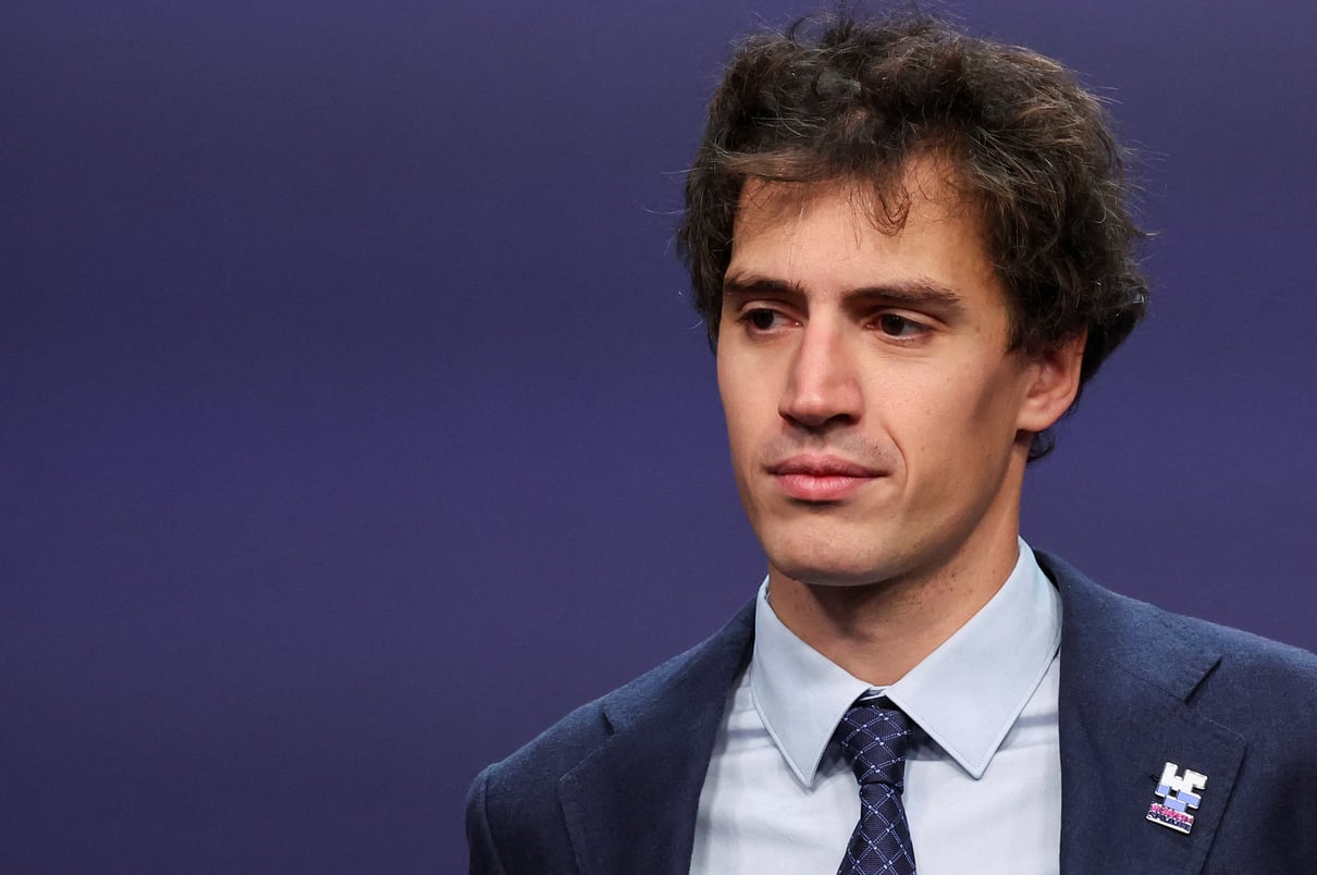 Arthur Mensch, PDG de Mistral AI. Crédit : AFP News