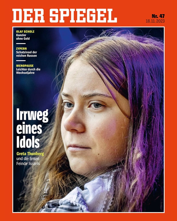 "Les errements d'une idole-Greta Thunberg et les ennemis de gauche d'Israël"