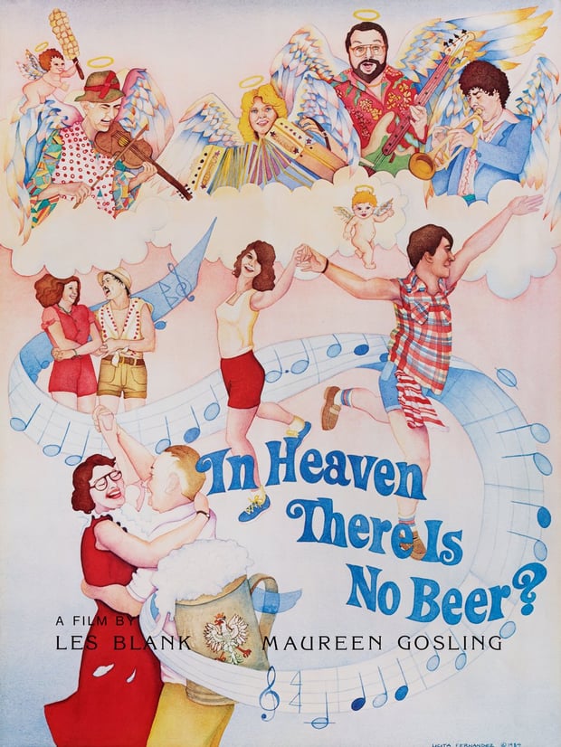 Affiche du film « In Heaven There Is No Beer? » États-Unis, 1984. © Licita Fernandez