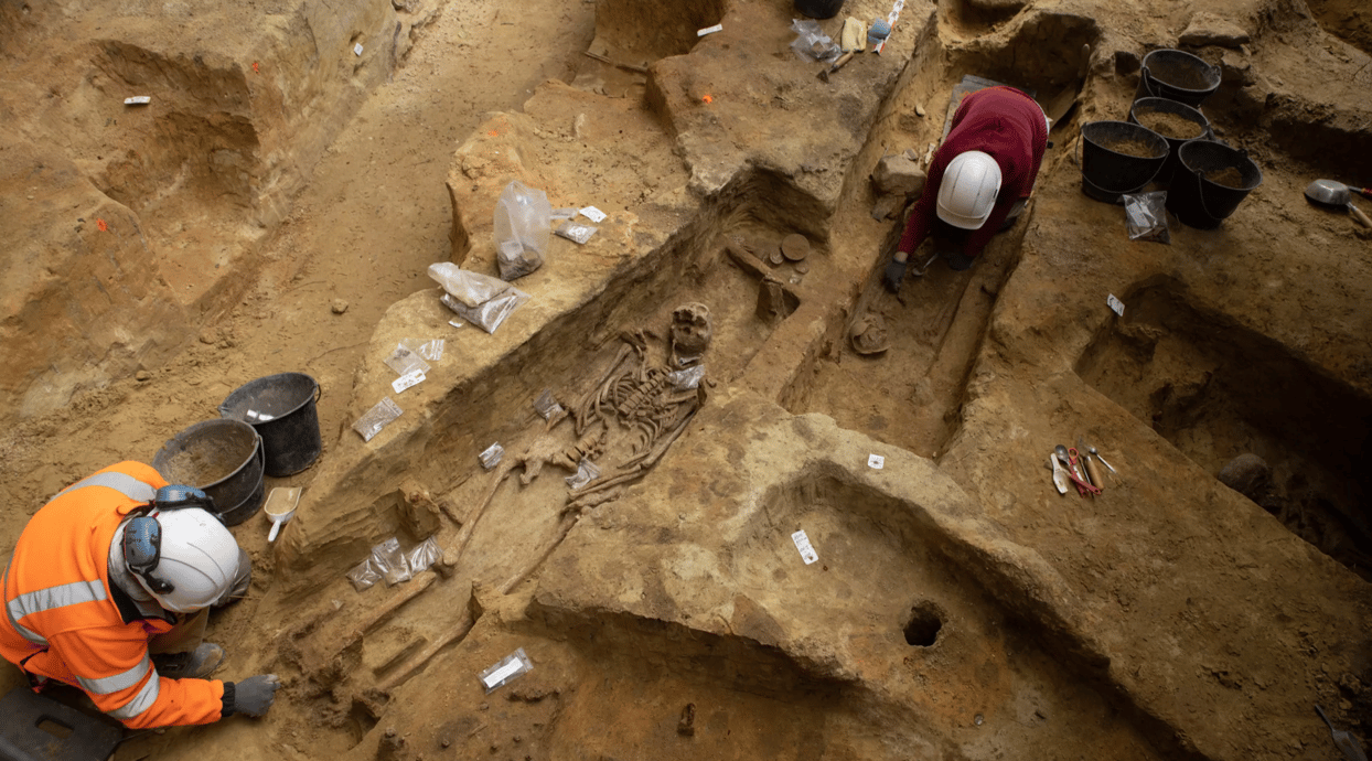 Découverte à Port Royal, Inrap.