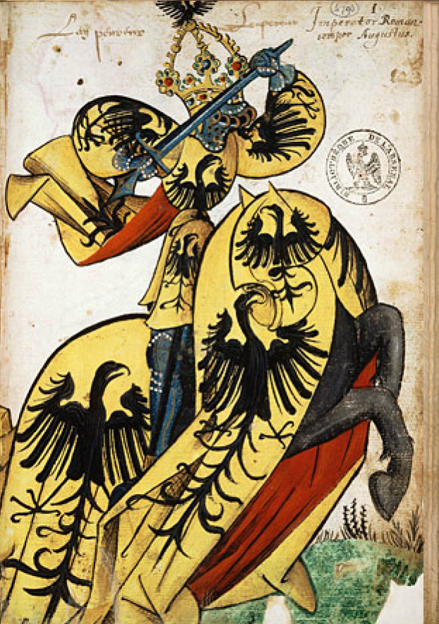 Armorial de l’Europe et de la Toison d’or. ©Bibliothèque Nationale de France