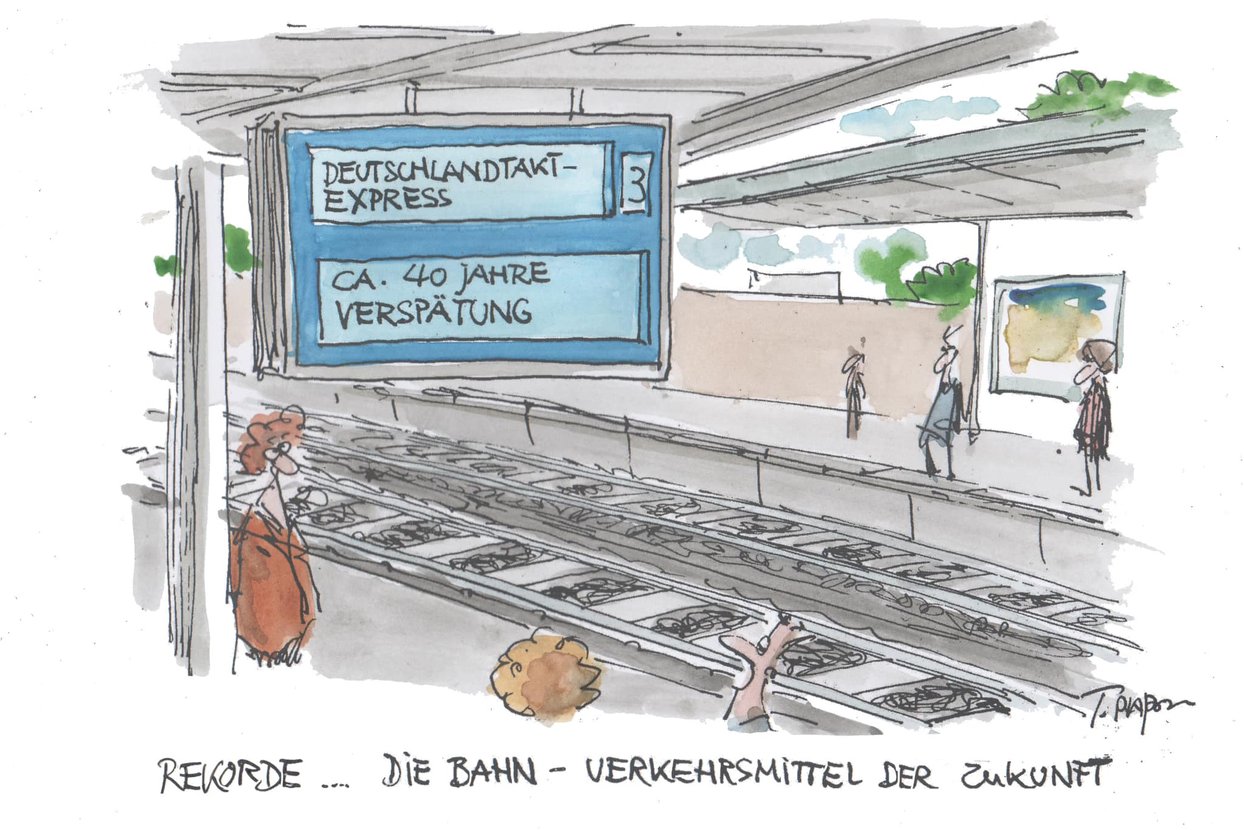 "La Deutsche Bahn, moyen de transport du futur. Le Deutschland-Takt, environ 40 ans de retard"