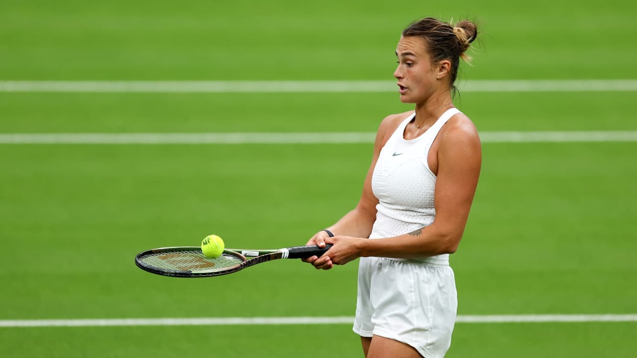 Aryna Sabalenka dans un mauvais jour techniquement. Heureusement c'est rare pour elle désormais.