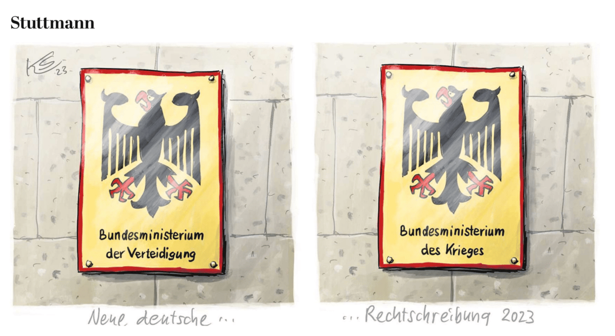 Réforme de l'orthographe : le ministère de la Défense devient le ministère de la guerre