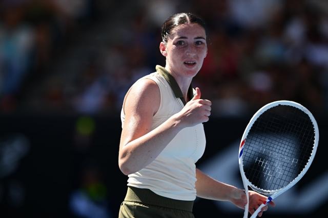 Ouais ouais c'est top ce que t'as fait Elsa ! ©P.Lahalle/L'équipe