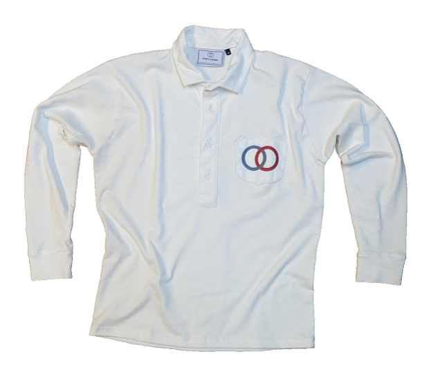 Réédition du maillot de l'équipe de France de football 1904. ©Sports d'époque