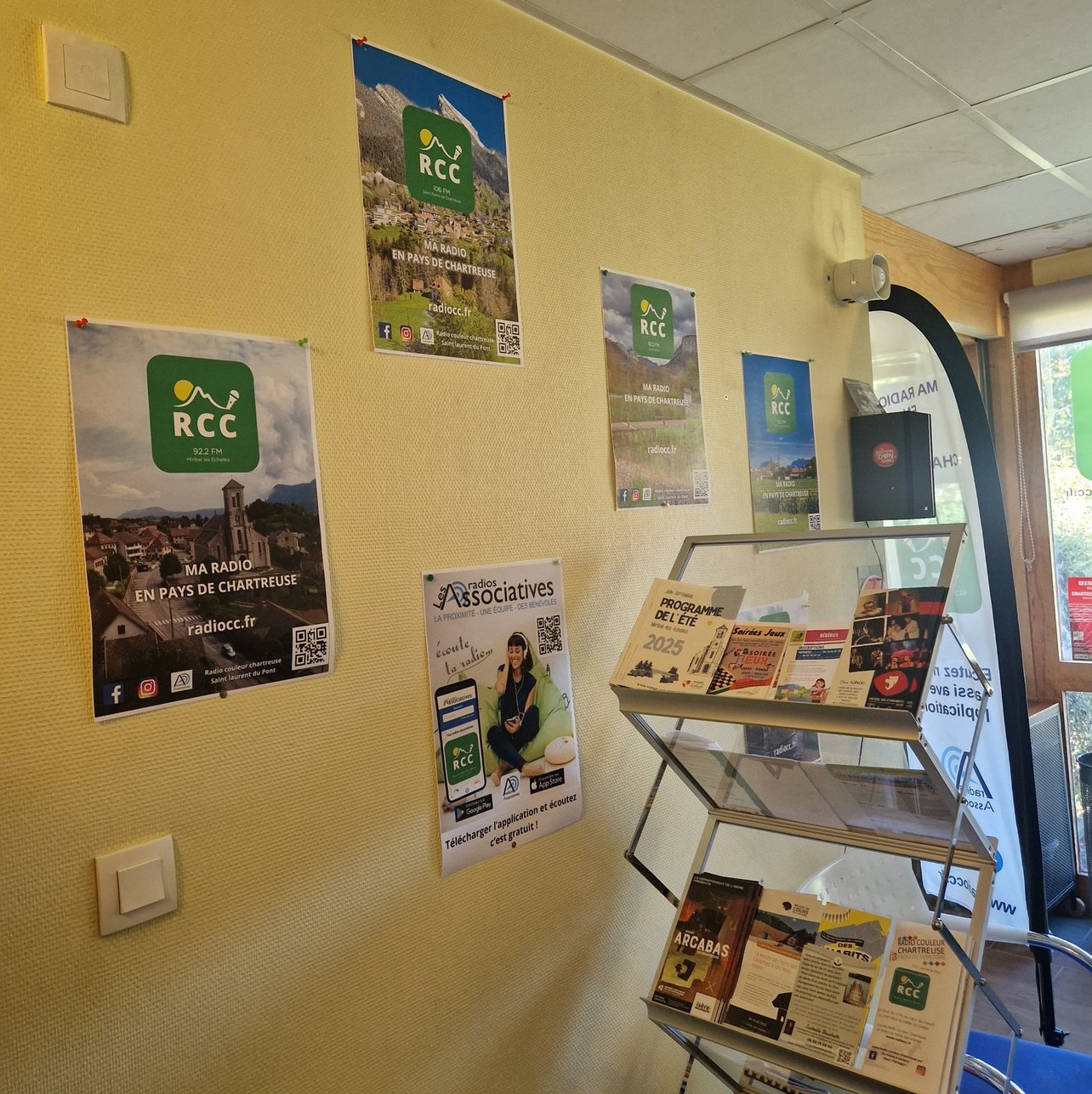 Entée des locaux de RCC