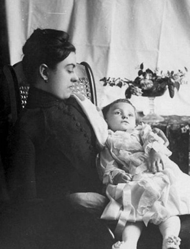 Une photographie post-mortem, 19ème siècle