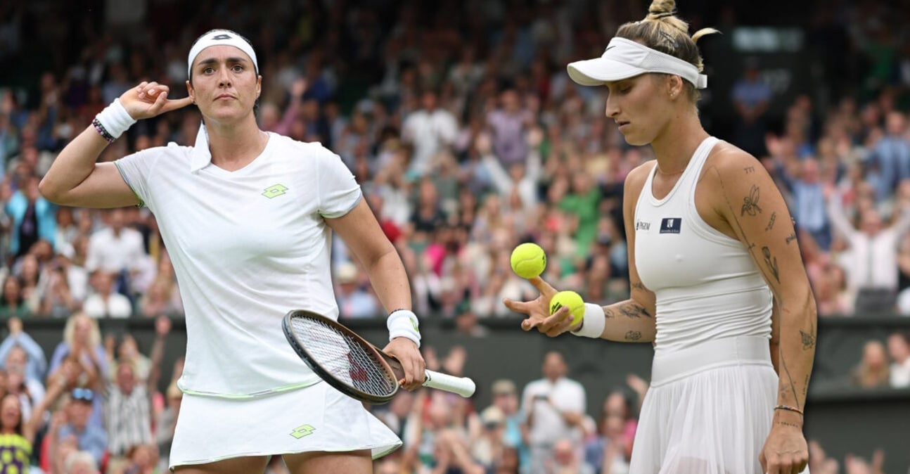 C'est finalement Jabeur qu'on n'entendait plus en finale de Wimbledon