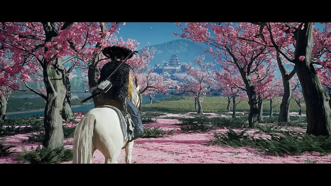 Yotei a un décor de carte postale