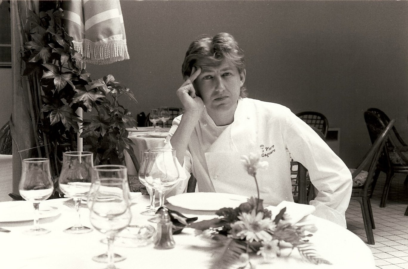 Pierre Gagnaire  dans les années 80.  Un jeune chef à Paris. 