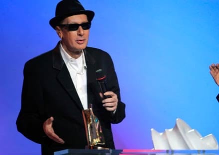 Alain Bashung, lors des Victoires de la Musique en 2009