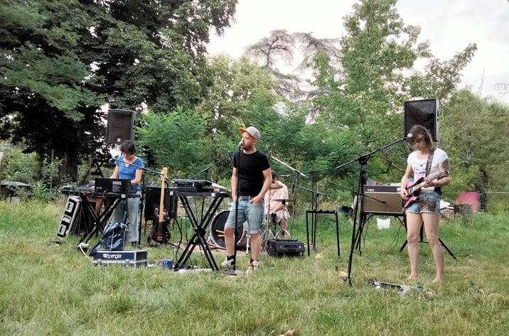 Les Pea Punch concert chez l'habitant à Gaillac