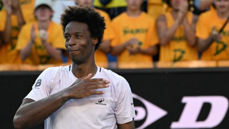 Gaël va avoir droit à autant de cérémonies que de tournois qu'il jouera cette année. Parce qu'il le mérite ©PaulCrock/AFP