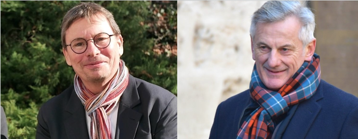 Francis Gaunand (à g.) et Pierre Fanneau.