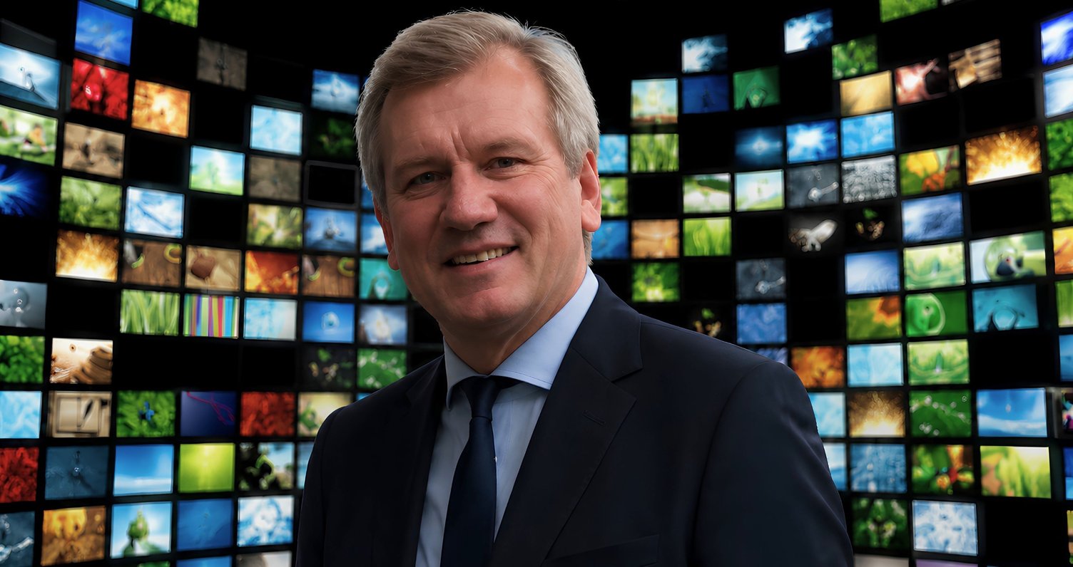 Marc Béchet, fondateur de France Play (photomontage).