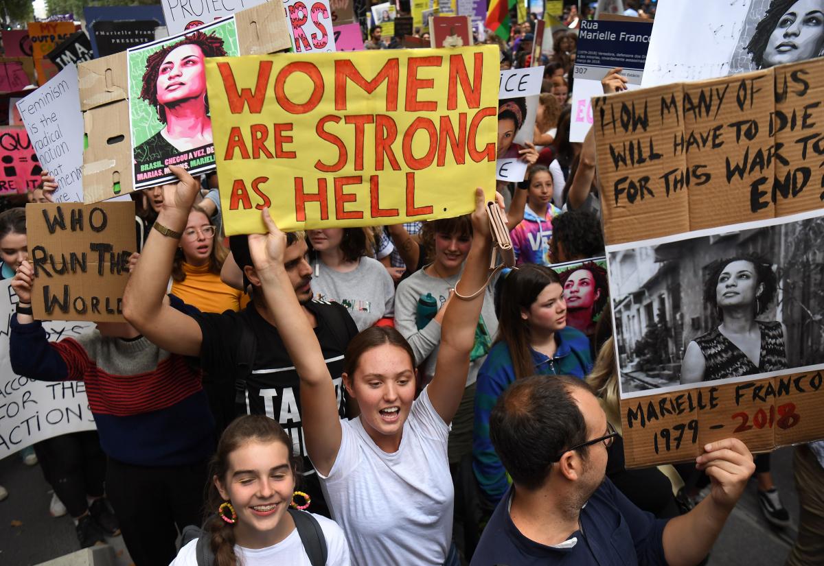 Manifestation à Melbourne le 8 mars 2019