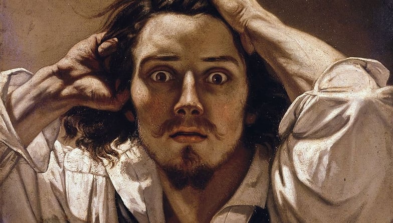 Gustave Courbet, Le Désespéré, 1843
